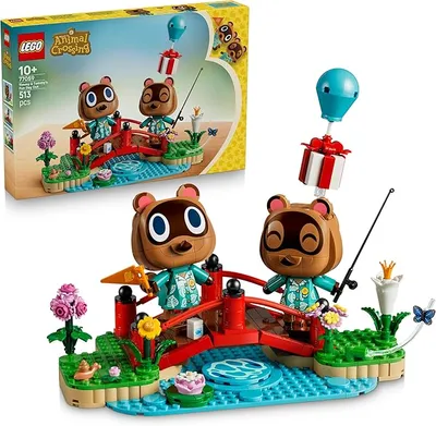 LEGO Animal Crossing Un dÃa divertido con Tendo y Nendo