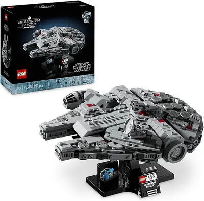 LEGO Star Wars 75375 Halcón Milenario Maqueta para Adultos