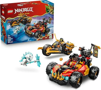 LEGO Ninjago VehÃculos Combinables de Kai y Cole