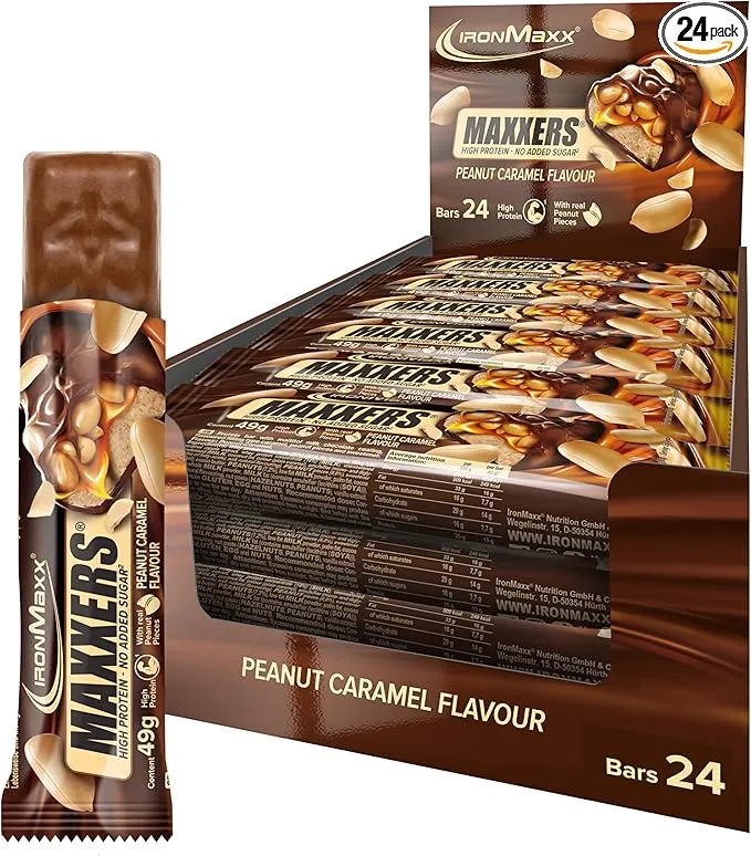 BARRITAS DE PROTEÍNA IRONMAXX MAXXERS