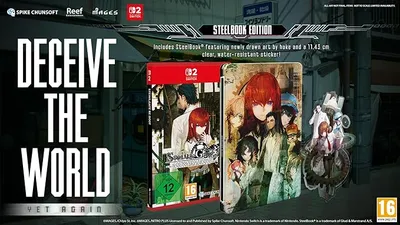 STEINS;GATE RE:BOOT - Steelbook Edition para Nintendo Switch