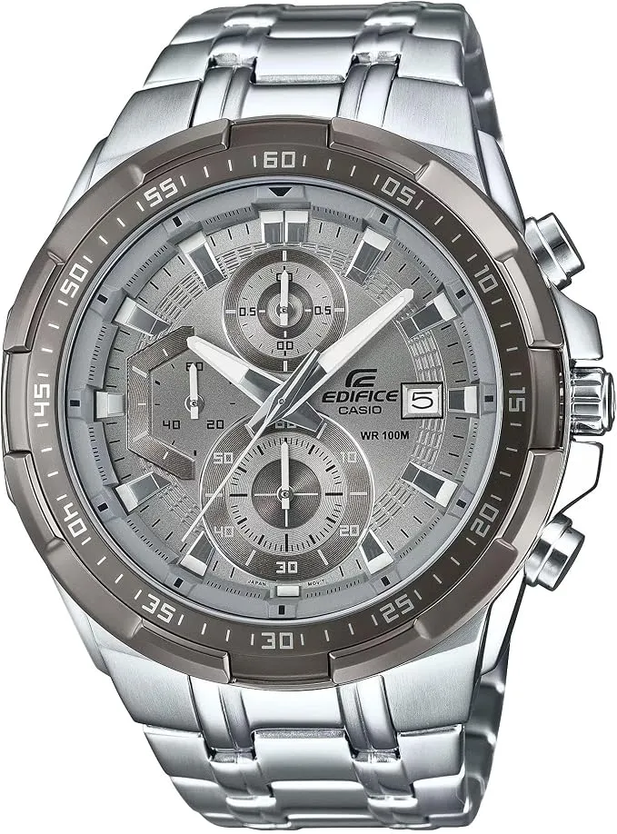 Reloj Casio Edifice Analógico con Correa de Acero Inoxidable