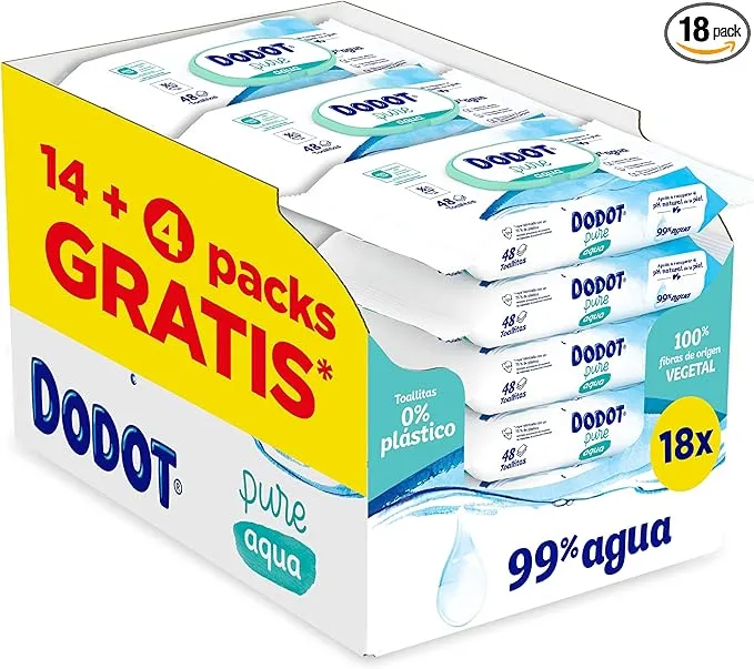 Dodot Toallitas Pure Aqua 864