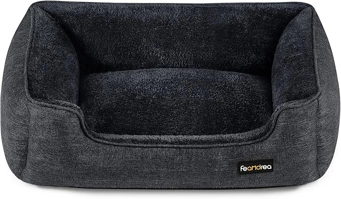 Feandrea PGW011G01: Cama Sofá para Perros Medianos con Bordes Elevados y Funda Lavable