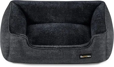 Feandrea PGW011G01: Cama Sofá para Perros Medianos con Bordes Elevados y Funda Lavable