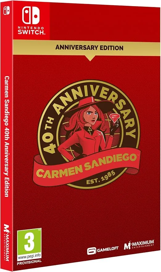 Carmen Sandiego Edición 40ª Aniversario para Nintendo Switch