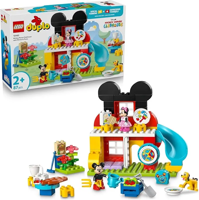 LEGO Duplo Disney Casa de Mickey Mouse con Minnie y Pluto 10465