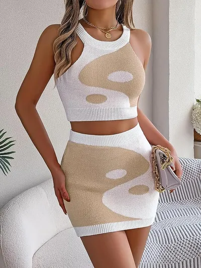 Conjunto Camisola/Falda