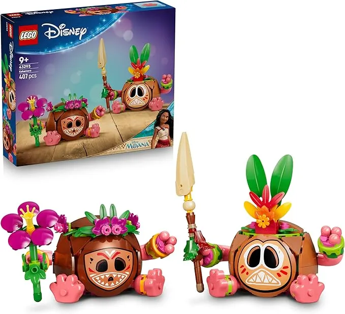 LEGO Disney Vaiana: Set de Construcción con Figuras Kakamora