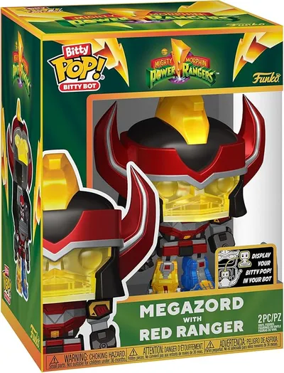 Funko Bitty Bots: Power Rangers - Megazord con Ranger Rojo