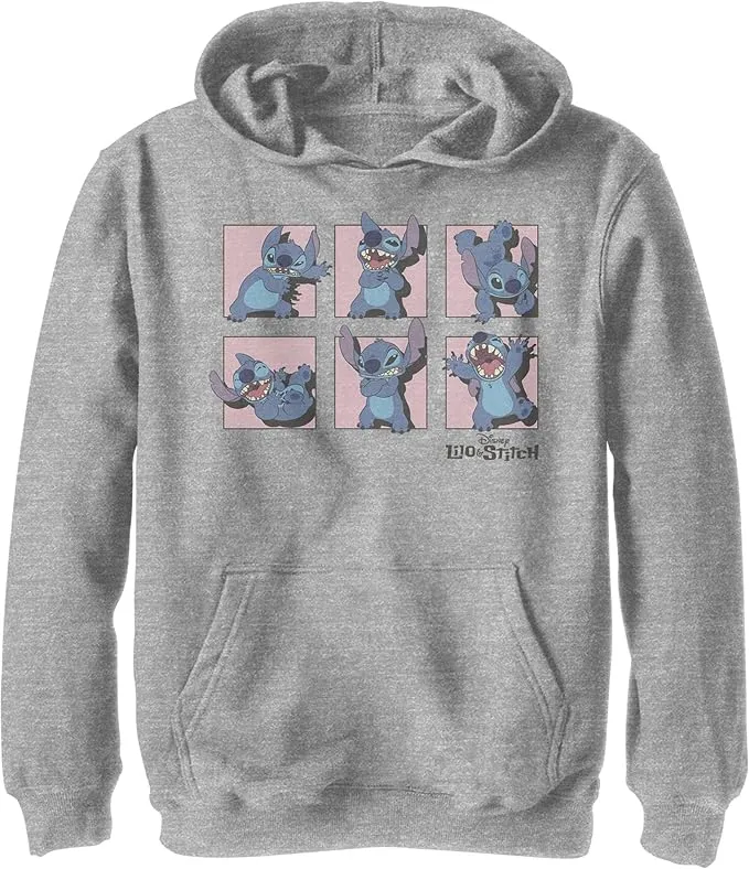 Disney Kids Lilo & Stitch Stitch Poses Youth Sudadera con Capucha