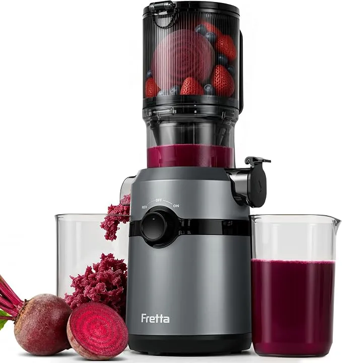Fretta F4000 Extractor de Zumos y Verduras Profesional