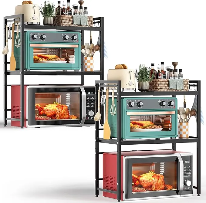 Soporte Extensible NETEL 3 Niveles para Microondas y Cocina