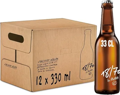La Rubia Cerveza Lager Especial Pack Botella
