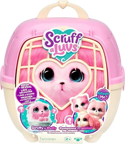 Little Live Pets Scruffaluvs Mascota Rosa