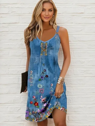 Vestido de verano sin mangas