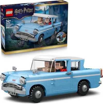LEGO Harry Potter Ford Anglia Volador Encantado - Maqueta con Figuras