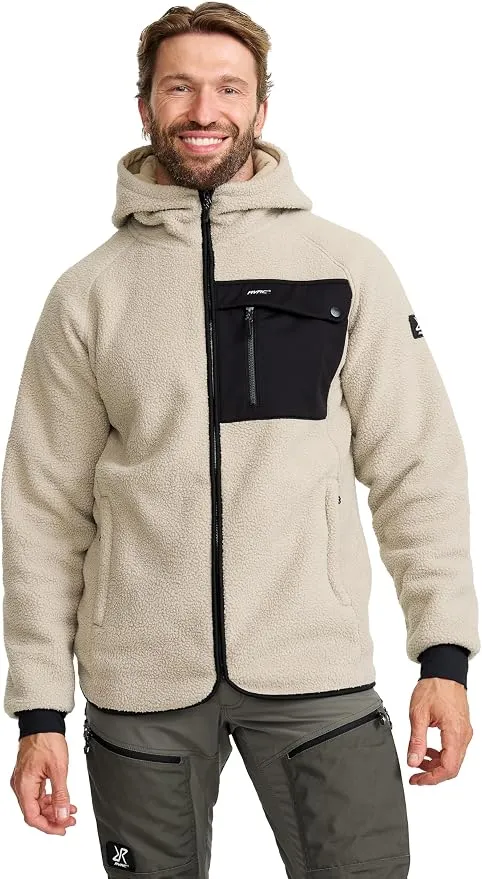 Chaqueta Polar Sherpa RevolutionRace Cálida y Duradera para Hombre (Talla XXL)