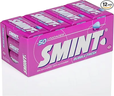Smint Tin Bubblefresh, Caramelo Comprimido Sin Azúcar