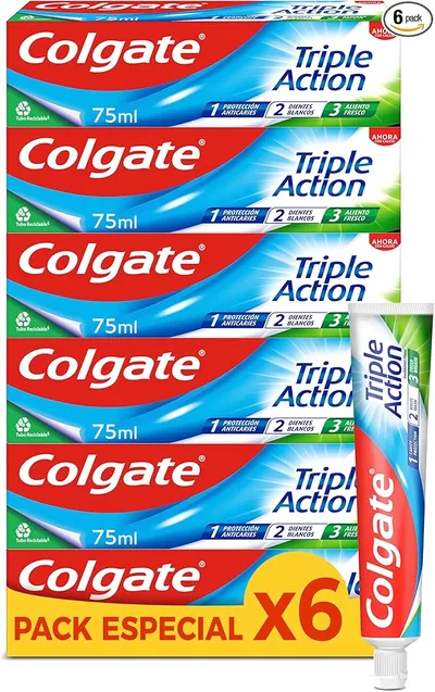COLGATE TRIPLE ACCIÓN 6PACK