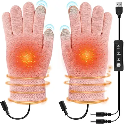 Guantes USB Táctiles Calefactores