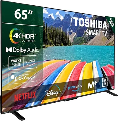 TOSHIBA Smart TV 4K UHD de 65" 65UV2363DG