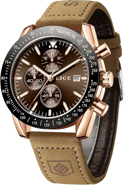 LIGE Reloj Hombre