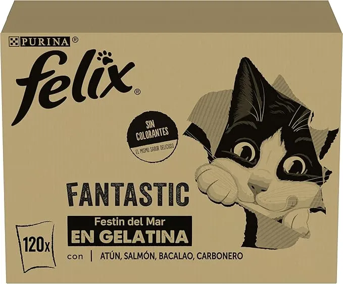 Felix Fantastic Pack Comida Húmeda para Gato Adulto