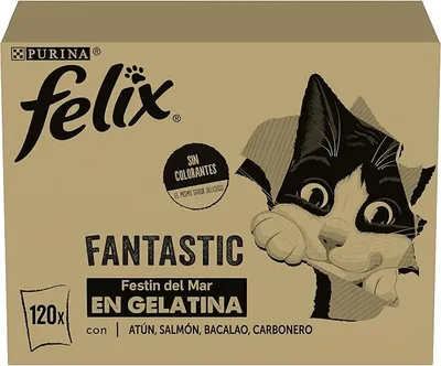 Felix Fantastic Pack Comida Húmeda para Gato Adulto