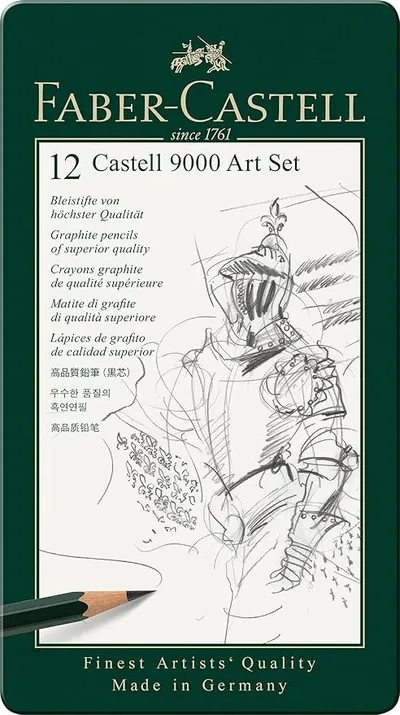 SET DE 12 LÁPICES CASTELL 9000
