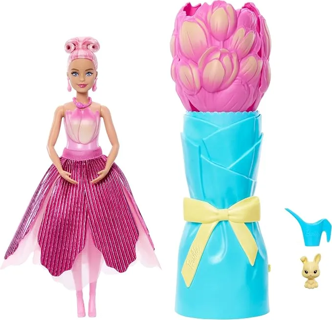 Barbie Petal Pop Muñeca Perfumada con Accesorios