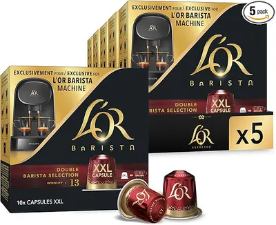 L'OR Barista Cápsulas Dobles de Café Barista Intensidad 13 50 Cápsulas