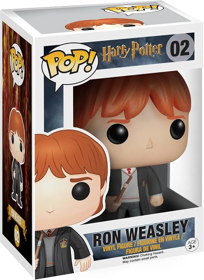 Funko Pop! Movies Harry Potter Ron Weasley Figura Coleccionable Vinilo
