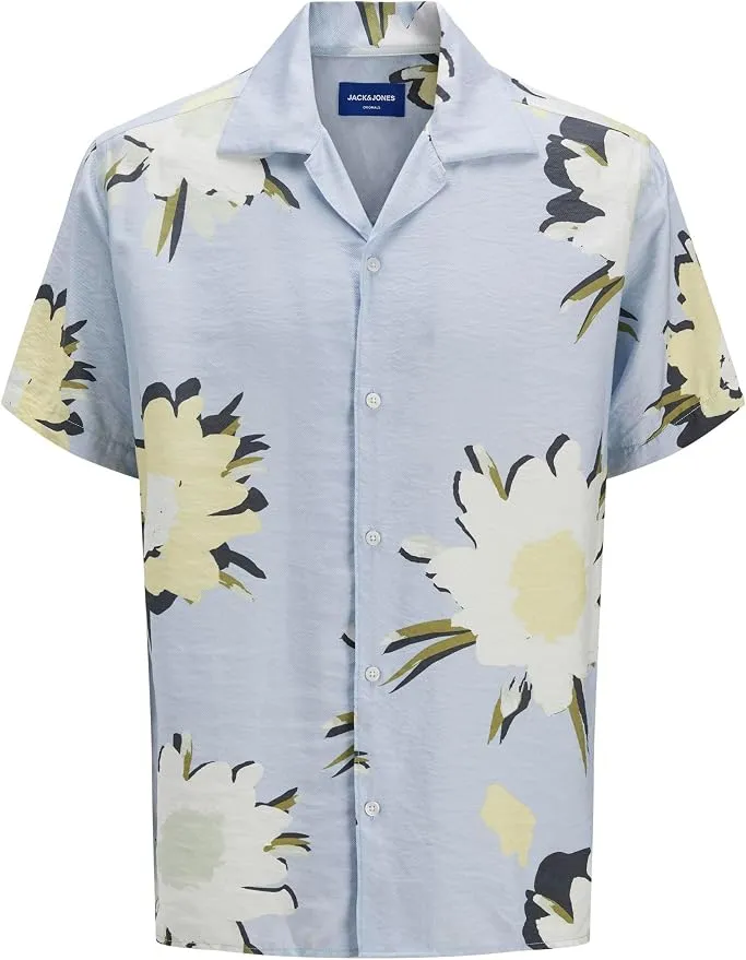 JACK & JONES Jortavira Marshall Camiseta de Manga Corta para Hombre