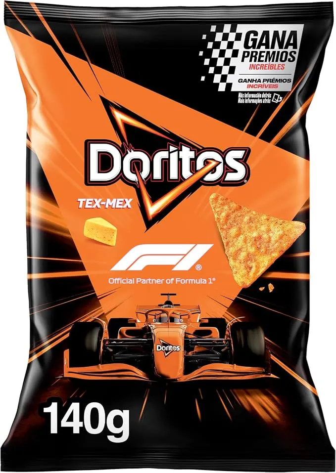 Doritos Tex Mex Nachos Sabor Queso Bolsa Individual 140gr