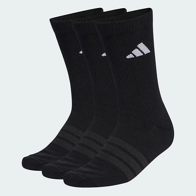 Calcetines Deportivos Adidas Cushioned Crew (Pack de 3)