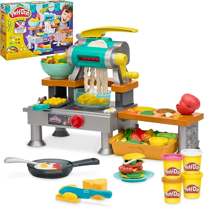 Set de Cocina Play-Doh La Cocina de los Minichefs con 25+ Alimentos