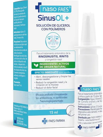 NASOFAS SINUSOL+ DESCONGESTIONANTE