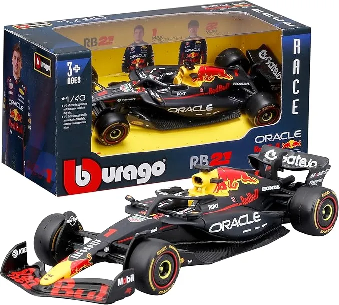 Bburago Réplica oficial F1 Red Bull Racing RB21