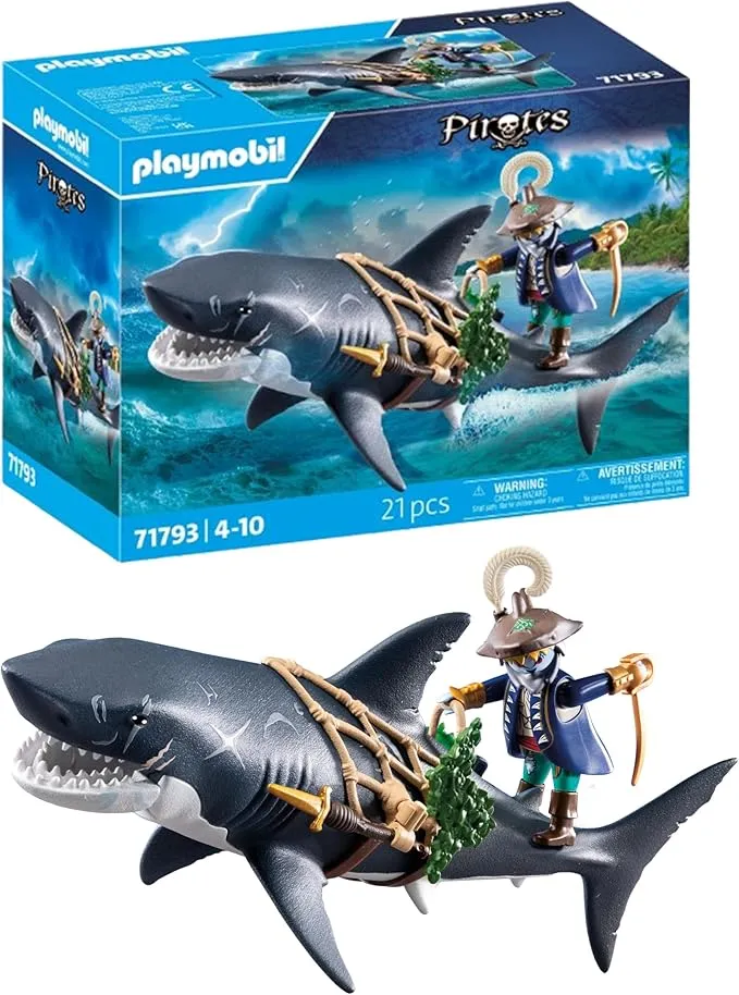 PLAYMOBIL Piratas Tiburón Gigante
