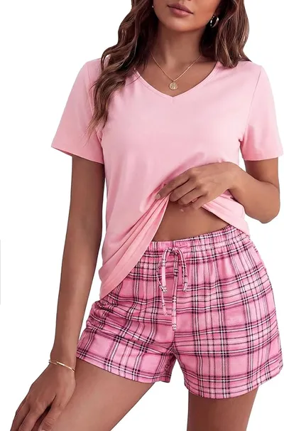 Conjunto Pijama Verano Mujer Algodón