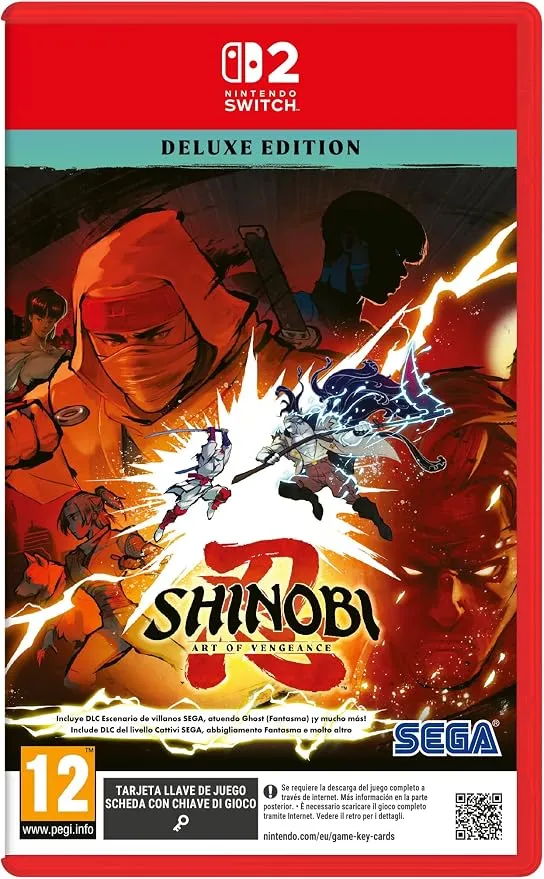 Shinobi Art of Vengeance Deluxe Edition - Nintendo Switch