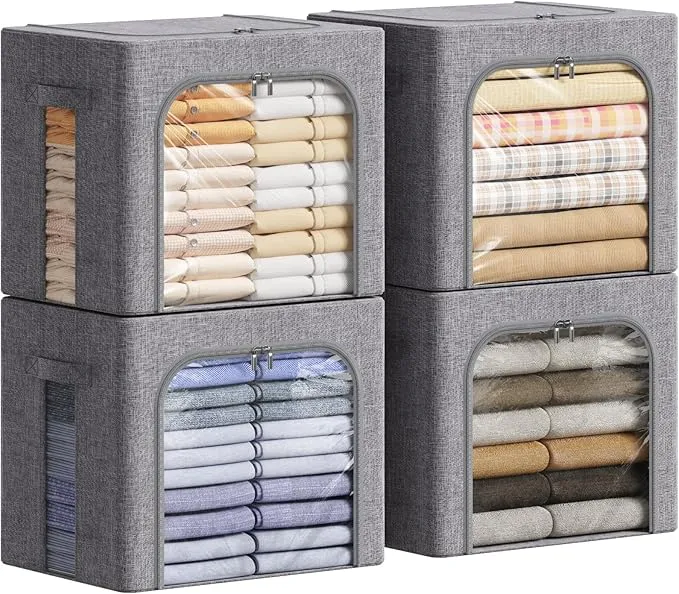 Cajas Lifewit para Almacenamiento de Ropa con Marco Metálico