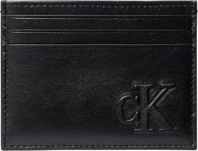 Calvin Klein Tarjetero Hombre Bold de Piel