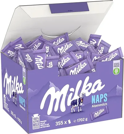 Chocolatinas de leche Milka Naps
