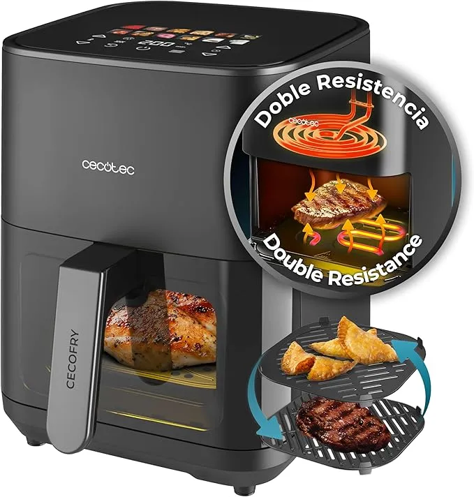 Cecotec Cecofry Duoheat Freidora de Aire