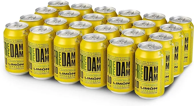 Cerveza sin alcohol Free Damm