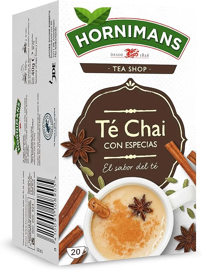 Hornimans Té Chai con Especias