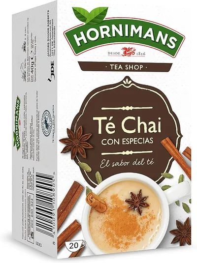 Hornimans Té Chai con Especias