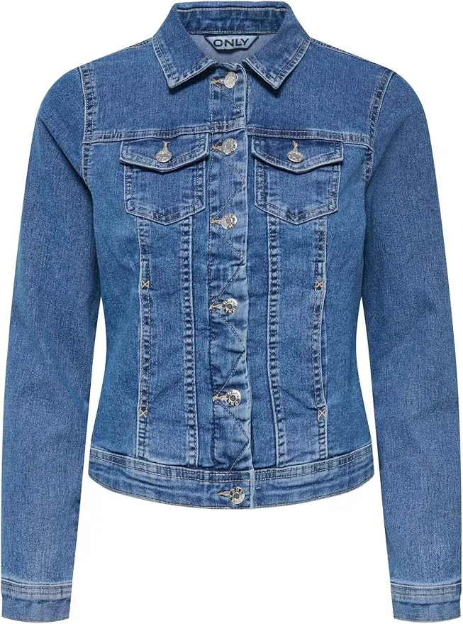 Chaqueta Vaquera Clásica para Mujer - Estilo y Confort